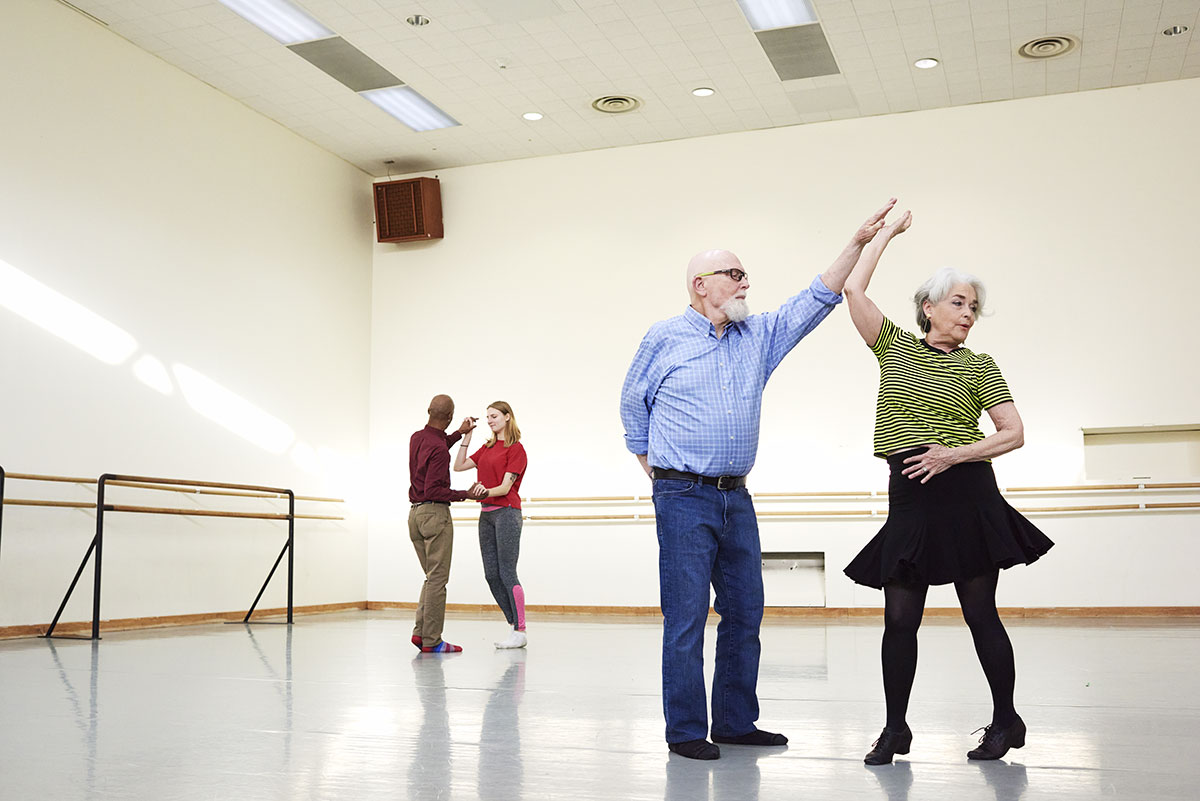 Seniors dancing at Broadview